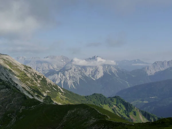 Gebirgsüberquerung Ammergauer Alpen — Stockfoto