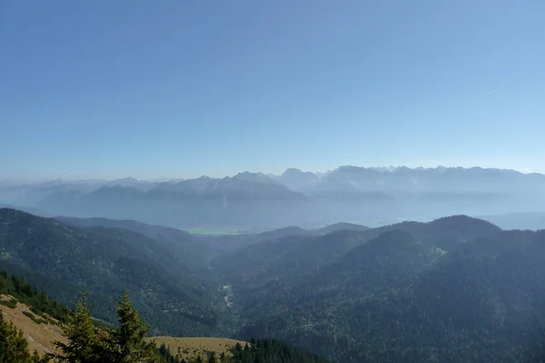 Bergzicht Vanaf Krottenkopf Beieren Duitsland — Stockfoto