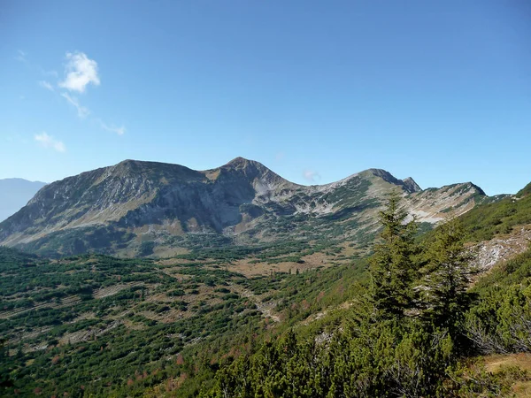 Turistická Trasa Hohe Kiste Bavorsko Německo — Stock fotografie