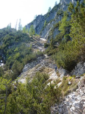 Seebensee Gölü 'ne dağ yürüyüşü turu, Tyrol, Avusturya