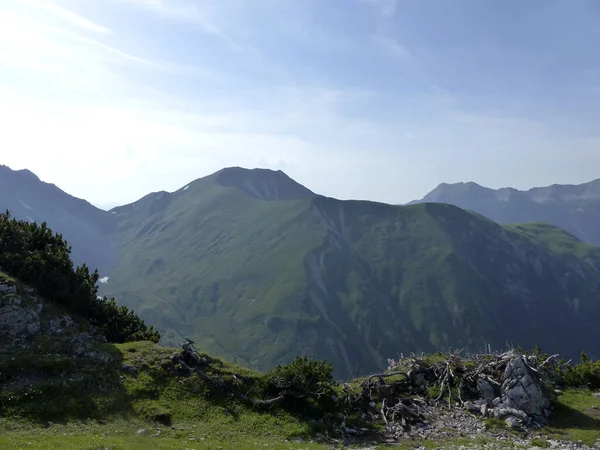 Тур Горы Грубигштайн Гартнерванд Тироль Австрия — стоковое фото