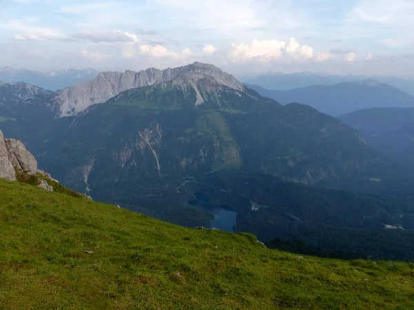 Bergwanderung Zum Grubigstein Und Zur Gartnerwand Tirol Österreich — Stockfoto