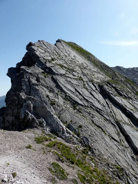 Gartnerwand Escursioni Montagna Tirolo Austria — Foto Stock