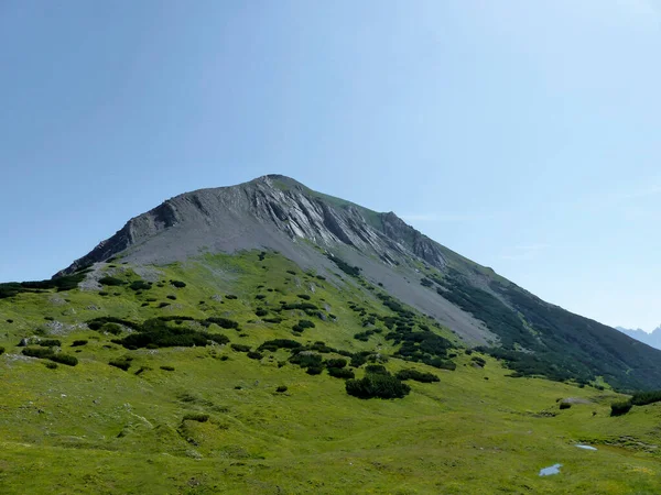 ガートナーワンド山ハイキング チロル オーストリア — ストック写真