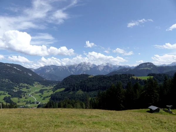 Hausbachfall Vía Ferrata Reit Winkl Bavaria Alemania — Foto de Stock