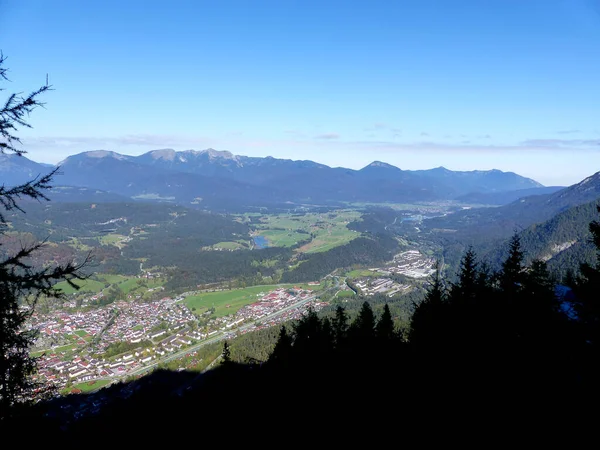 Mittenwalder Hutte Bij Heinrich Noe Steig Ferrata Karwendel Bavaria Duitsland — Stockfoto