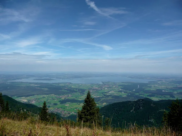 Wycieczka Górska Góry Hochgern Bawaria Niemcy — Zdjęcie stockowe