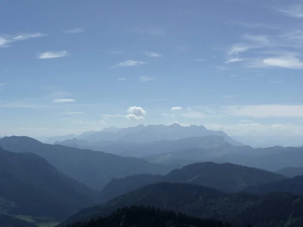 Альпинистский Тур Баварию Германия — стоковое фото