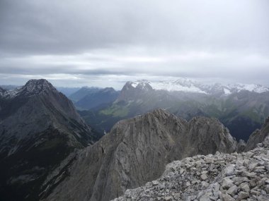 Hohe Munde dağına dağ yürüyüşü, Tyrol, Avusturya