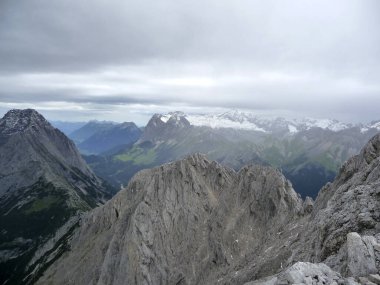 Hohe Munde dağına dağ yürüyüşü, Tyrol, Avusturya
