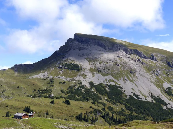 Bergtour Hoher Ifen Den Allgäuer Alpen Bayern Deutschland Herbst — Stockfoto