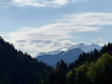 Hoher Ziegspitz dağ turu, Bavyera, Almanya