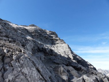Dağ turu Karwendel dağları, Tyrol, Avusturya