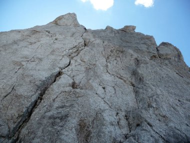 Tırmanış turu Kopftorlgrat dağı, Tyrol, Avusturya