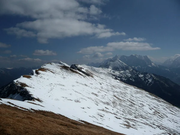 Hiking Tour Kohlbergspitze Mountain Tyrol Austria — Stock fotografie