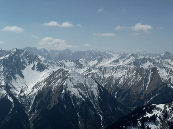 Avusturya Nın Tyrol Kentindeki Kohlbergspitze Dağında Yürüyüş Turu — Stok fotoğraf