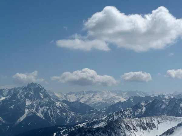 Passeio Kohlbergspitze Montanha Tirol Áustria — Fotografia de Stock