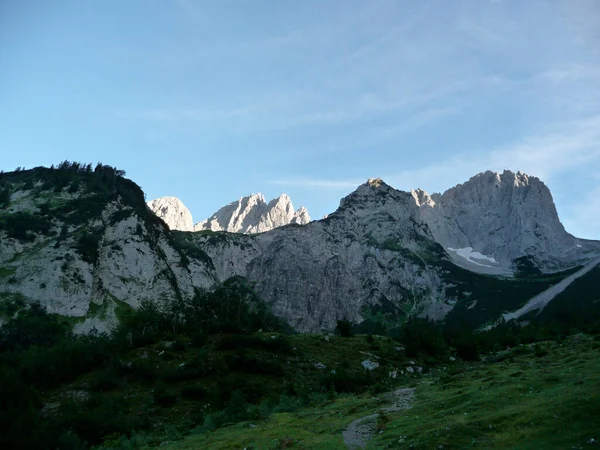 Tırmanış Turu Kopftorlgrat Dağı Tyrol Avusturya — Stok fotoğraf