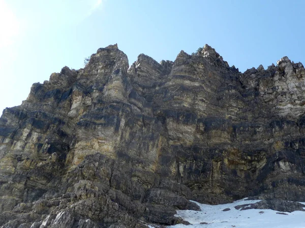 Bergpanorama Von Der Kreuzspitze Bayern Deutschland Winter — Stockfoto