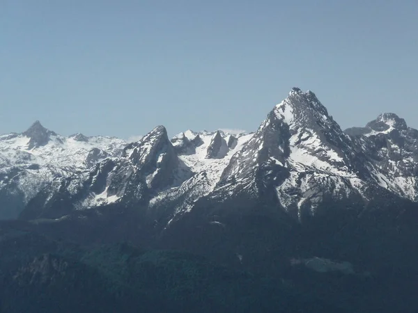 Ferrata Berchtesgadener Hochthron Mountain Bavaria Germany Springtime — Stock Photo, Image