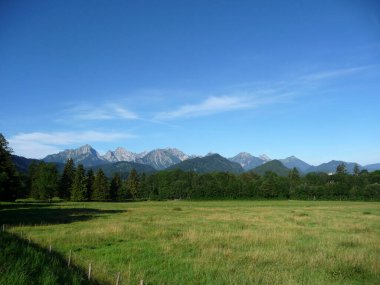 Tegelberg Dağı 'na dağ yürüyüşü turu, Bavyera, Almanya
