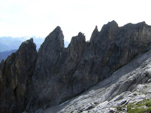 Konigsjodler Ferrata Berchtesgaden Alps Áustria — Fotografia de Stock
