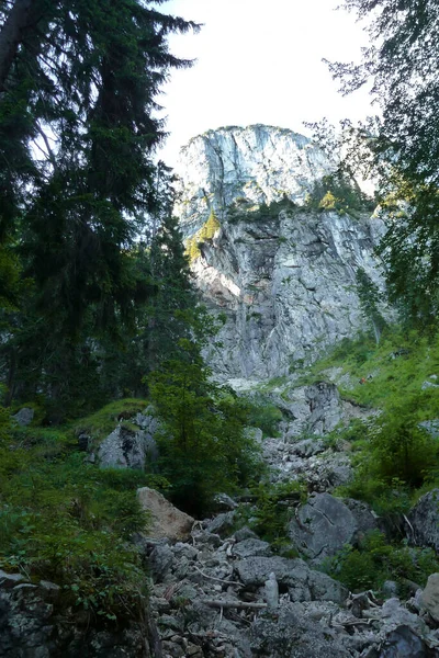 Tebberg Ferrata Bavaria Germany — стоковое фото