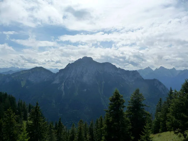 Экскурсия Горы Тегельберг Бавария Германия — стоковое фото