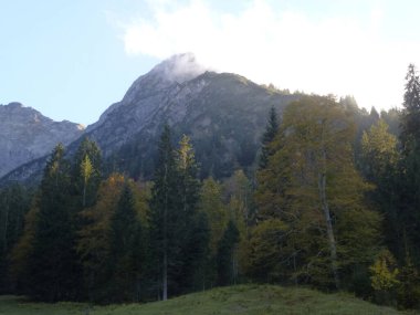 Ferrata dağ turu yoluyla Mindelheim, Allgau, Almanya