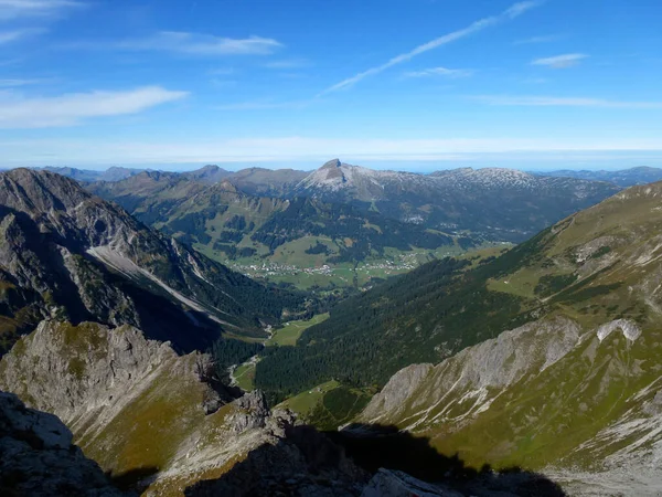 Mindelheim Ferrata Mountain Tour Allgau Niemcy — Zdjęcie stockowe