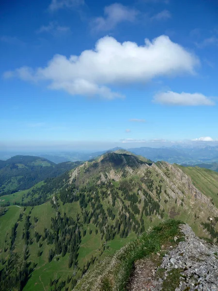 Wycieczka Panoramiczna Nagelfluhkette Bawaria Niemcy — Zdjęcie stockowe