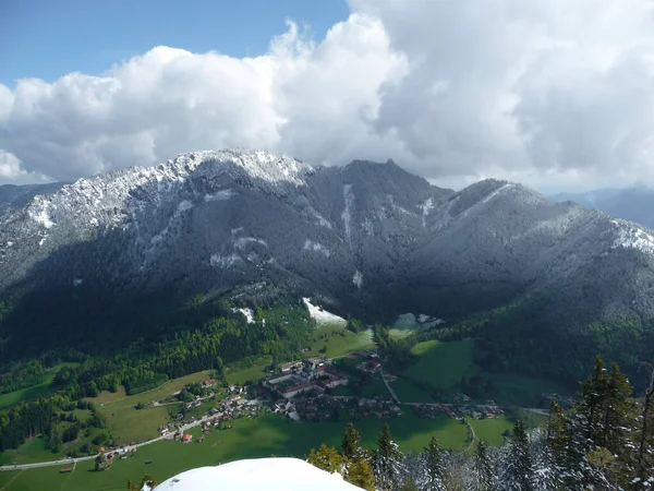 Kloster Ettal Vom Ochsensitz Bayern Deutschland — Stockfoto