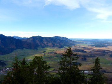 Osterfeuerkopf dağına dağ turu, Bavyera, Almanya