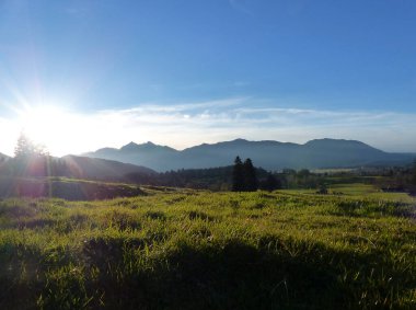 Osterfeuerkopf dağına dağ turu, Bavyera, Almanya