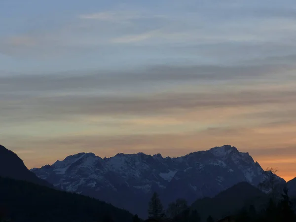 Tour Montaña Montaña Osterfeuerkopf Baviera Alemania — Foto de Stock