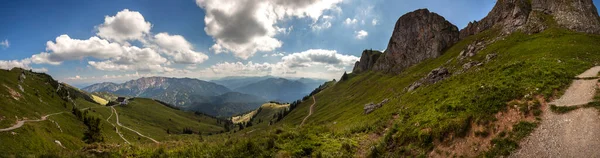 Vista Panorámica Desde Montaña Rotwand Baviera Alemania Verano —  Fotos de Stock