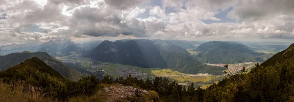 Hoher Fricken Dağının Manzarası Bavyera Almanya — Stok fotoğraf