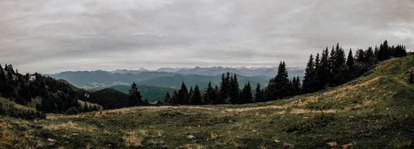 Panorama Montanhoso Montanha Brauneck Baviera Alemanha Verão — Fotografia de Stock