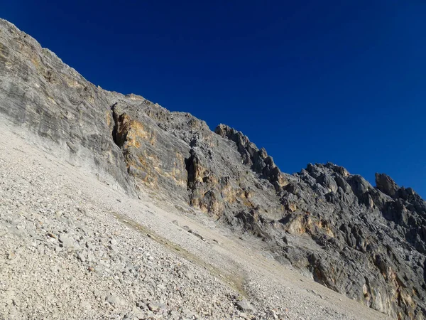 Bergwandeltocht Naar Partenkirchner Dreitorspitze Beieren Duitsland — Stockfoto