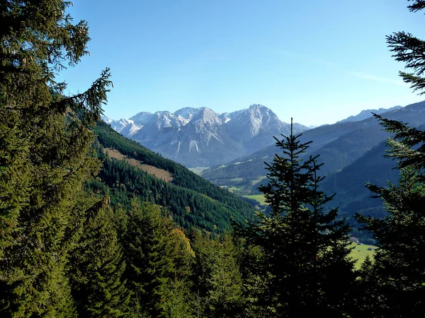 Góra Pfuitjochl Tyrolu Austria — Zdjęcie stockowe