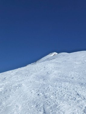 Pleisenspitze dağının zirvesi, Tyrol, Avusturya