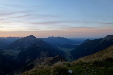 Pleisspitze dağına yürüyüş turu, Tyrol, Avusturya