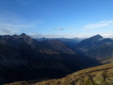 Pleisspitze dağına yürüyüş turu, Tyrol, Avusturya