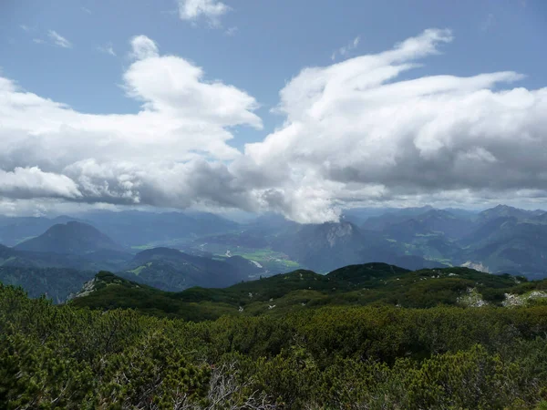 Escursione Montagna Pyramidenspitze Tirolo Austria Estate — Foto Stock