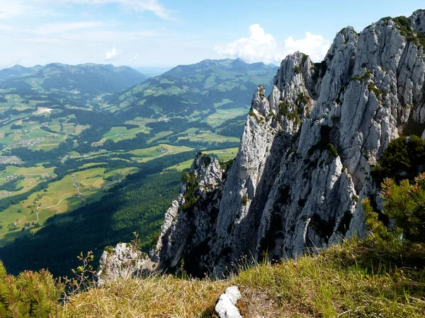 Pyramidenspitze Bergsvandringstur Tyrolen Österrike — Stockfoto
