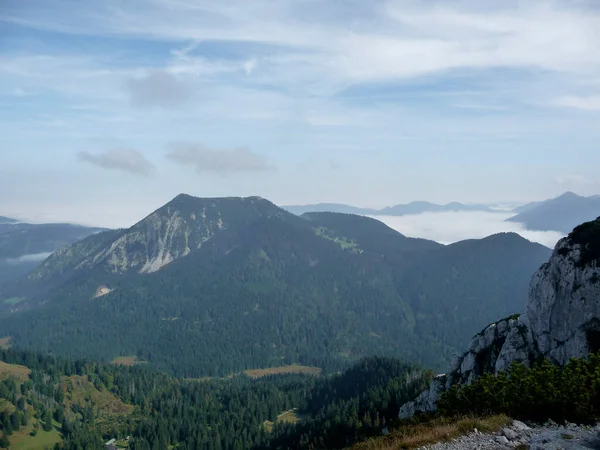Passeio Ross Buchstein Montanha Tegernsee Baviera Alemanha — Fotografia de Stock