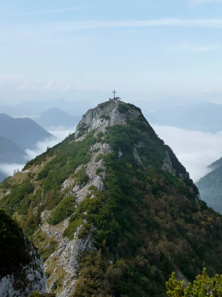 Escursioni Ross Buchstein Montagna Tegernsee Baviera Germania — Foto Stock