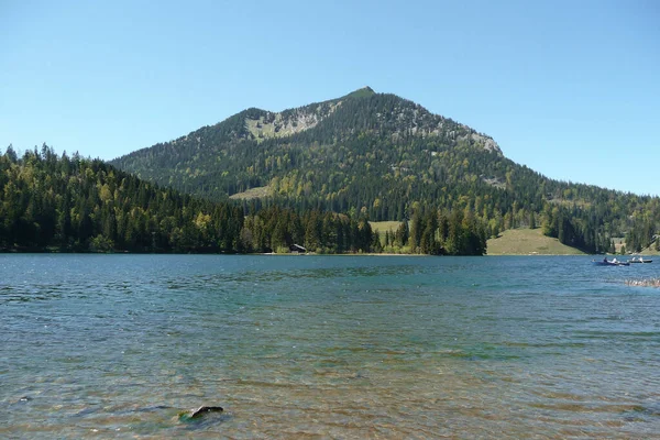 Bergpanorama Von Der Rotwand Bayern Deutschland — Stockfoto