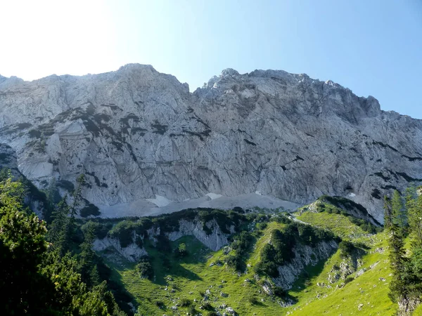 Góra Scheffauer Ferrata Tyrol Austria — Zdjęcie stockowe