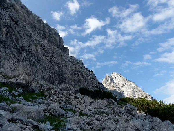 Ferrata Üzerinden Scheffauer Dağı Tyrol Avusturya — Stok fotoğraf